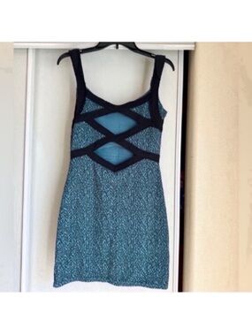 Sexy open back dress